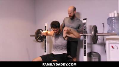 Jock Stepson Fucked By Bear Stepdad After Workout - boyfriendtv.com